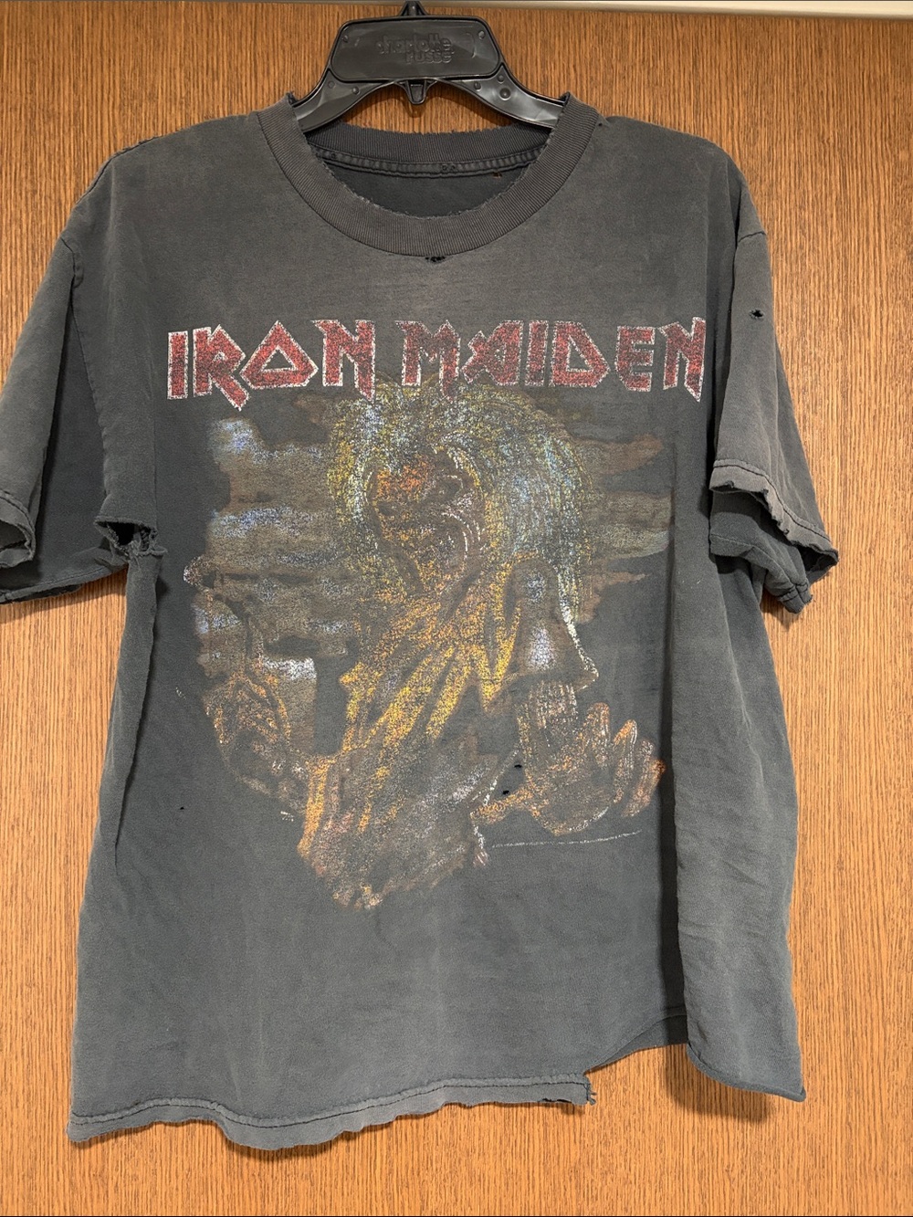 IRON MAIDEN Band Tee - Vintage Style Men’s Shirt NO SIZE TAG rugged